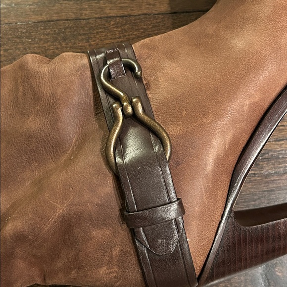 Cole Haan Women’s Brown Leather Knee-High Boots Size 9 - Picture 6 of 7